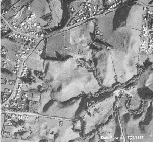 Aerial Photo of the 'Spotswood settlement' 15th January,1957 