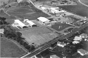 Aerial Photo of Spotswood College 1961