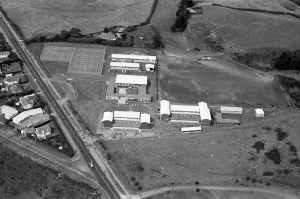 Aerial Photo of Spotswood College 7 February 1963 