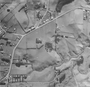 Aerial Photo of the 'Spotswood settlement' 1950