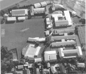 Aerial Photo of Spotswood College 1997